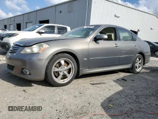 2008 Infiniti M with VIN JNKAY01E58M601236, listed as a Copart auction lot 52662635 with 172,694 mi miles and Clean title. Bid and sale history available at DreamBid. Image 1.