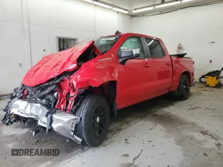 2021 Chevrolet Silverado 1500 LT z VIN 1GCPYJEK6MZ442645, wystawiony jako Copart lot #54268945 z przebiegiem Nie podano mil oraz Szkoda całkowita • Salvage title. Historia ofert i sprzedaży dostępna na DreamBid. Obrazek 1.
