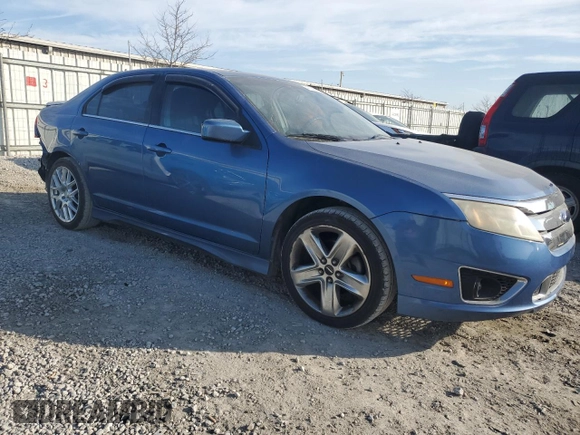 2010 Ford Fusion SPORT with VIN 3FAHP0KC7AR112758, listed as a Copart auction lot 49185995 with 131,012 mi miles and Salvage Title. Bid and sale history available at carsss.com. Image 4.