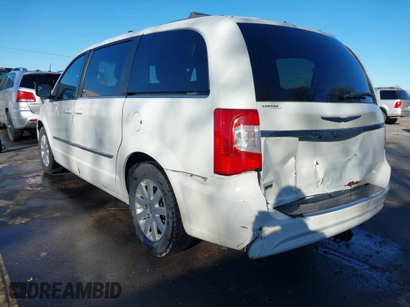 2013 Chrysler Town & Country Touring with VIN 2C4RC1BG7DR674253, listed as a IAAI auction lot 41854303 with 171,502 mi miles. Bid and sale history available at carsss.com. Image 3.