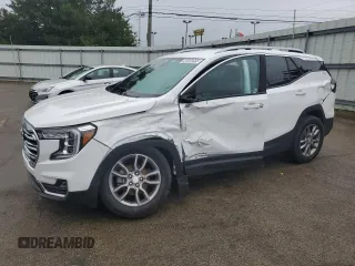 2024 GMC Terrain SLT with VIN 3GKALVEG8RL142907, listed as a Copart auction lot 58920255 with 36,326 mi miles and Salvage title. Bid and sale history available at DreamBid. Image 1.