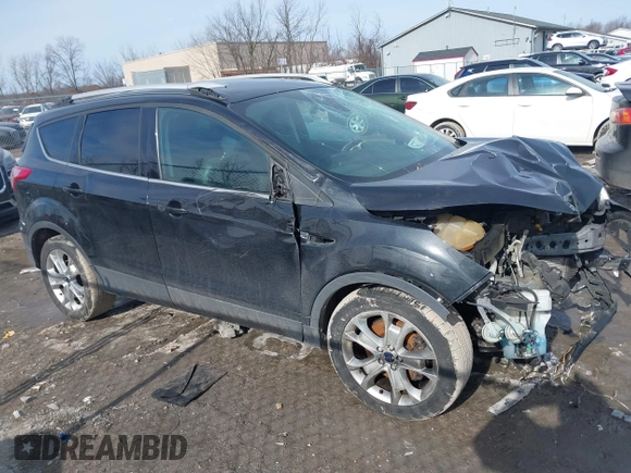 2014 Ford Escape Titanium with VIN 1FMCU9J9XEUC15464, listed as a IAAI auction lot 41524925 with 160,445 mi miles. Bid and sale history available at carsss.com. Image 13.