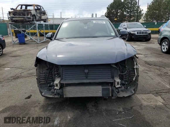 2020 Audi Q5 Premium Plus with VIN WA1BNAFY0L2044306, listed as a Copart auction lot 54604435 with 44,690 mi miles and Salvage Title. Bid and sale history available at carsss.com. Image 5.