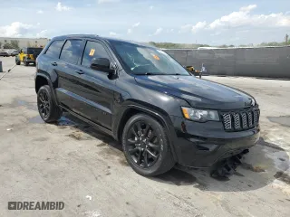 2021 Jeep Grand Cherokee Laredo X with VIN 1C4RJEAG0MC624110, listed as a Copart auction lot 50618395 with 72,622 mi miles and Non Repairable. Bid and sale history available at carsss.com. Image 4.