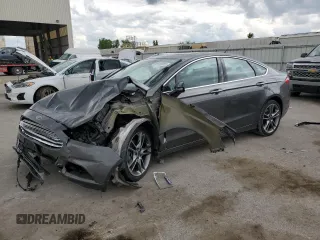 2016 Ford Fusion Titanium with VIN 3FA6P0D93GR258480, listed as a Copart auction lot 56159305 with 105,613 mi miles and Salvage title. Bid and sale history available at DreamBid. Image 1.