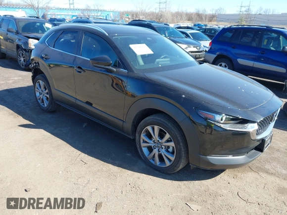 2024 Mazda CX-30 S Carbon Edition with VIN 3MVDMBCM4RM607530, listed as a IAAI auction lot 41796426 with 3,715 mi miles and . Bid and sale history available at DreamBid. Image 1.