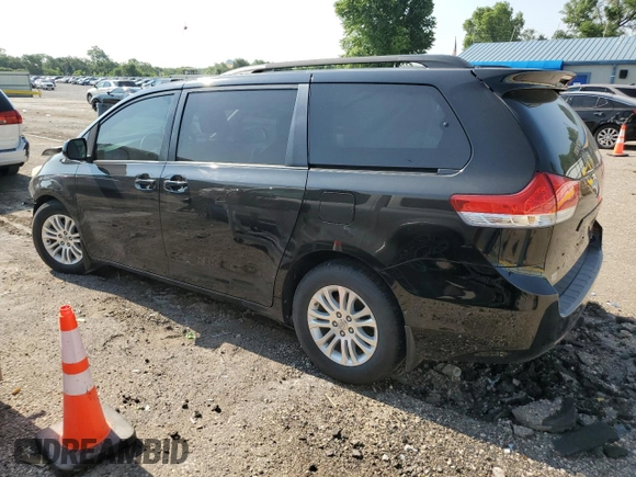 2012 Toyota Sienna XLE AAS with VIN 5TDYK3DC6CS211062, listed as a Copart auction lot 59404205 with Not provided miles and Salvage title. Bid and sale history available at DreamBid. Image 2.