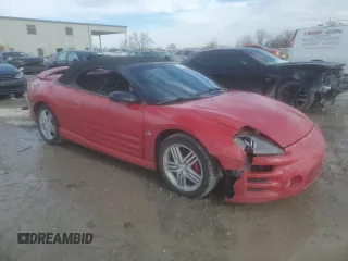 2003 Mitsubishi Eclipse GT with VIN 4A3AE55H83E172704, listed as a Copart auction lot 89013595 with 148,648 mi miles and Salvage Title. Bid and sale history available at DreamBid. Image 4.