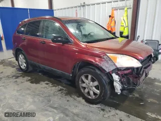 2008 Honda CR-V EX with VIN JHLRE48508C006362, listed as a Copart auction lot 48008665 with 334,542 mi miles and Salvage Title. Bid and sale history available at carsss.com. Image 4.