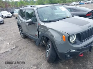 2021 Jeep Renegade Trailhawk with VIN ZACNJDC12MPM56979, listed as a IAAI auction lot 42438891 with 66,926 mi miles and . Bid and sale history available at DreamBid. Image 6.