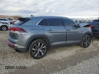 2024 Volkswagen Atlas SEL Premium R-Line with VIN 1V2FE2CA3RC215426, listed as a Copart auction lot 45599575 with 19,705 mi miles and Salvage title. Bid and sale history available at DreamBid. Image 3.