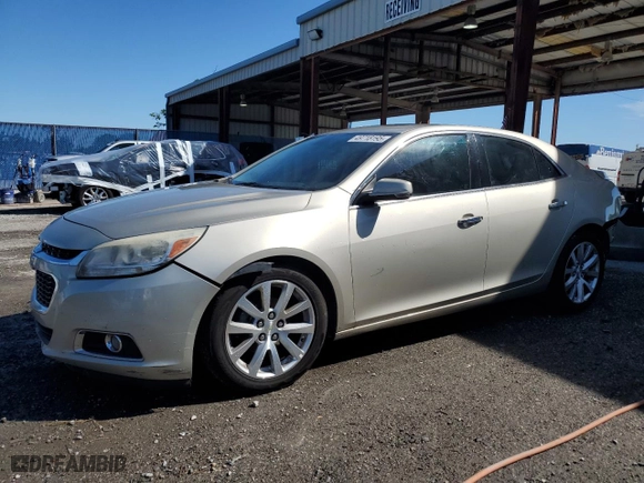 2015 Chevrolet Malibu LTZ with VIN 1G11F5SL2FF345164, listed as a Copart auction lot 49718195 with 166,612 mi miles and Salvage Title. Bid and sale history available at carsss.com. Image 1.