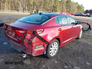 2015 Kia Optima EX with VIN 5XXGN4A75FG364506, listed as a IAAI auction lot 41701331 with 120,412 mi miles. Bid and sale history available at carsss.com. Image 4.