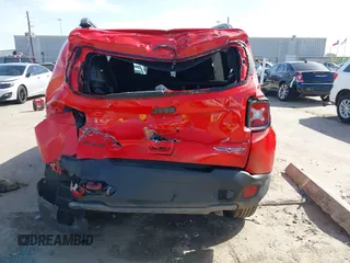 2018 Jeep Renegade Trailhawk with VIN ZACCJBCB9JPH37406, listed as a IAAI auction lot 41822630 with 57,711 mi miles and . Bid and sale history available at DreamBid. Image 16.