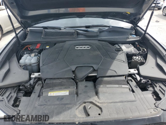 2019 Audi Q8 Prestige with VIN WA1FVAF11KD024380, listed as a Copart auction lot 54579315 with 109,204 mi miles and Salvage title. Bid and sale history available at DreamBid. Image 12.