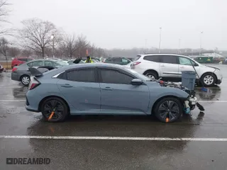 2019 Honda Civic Hatchback EX-L with VIN SHHFK7H89KU422603, listed as a IAAI auction lot 41546314 with 53,381 mi miles. Bid and sale history available at carsss.com. Image 13.