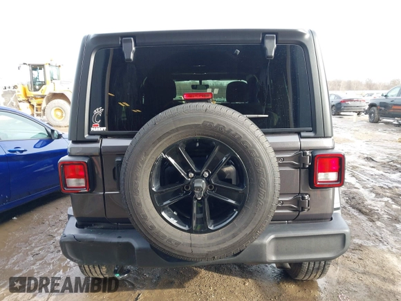 2023 Jeep Wrangler Sport S with VIN 1C4HJXDN6PW653924, listed as a IAAI auction lot 41413689 with 15,278 mi miles and . Bid and sale history available at DreamBid. Image 17.
