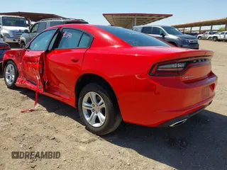 2022 Dodge Charger SXT with VIN 2C3CDXBG0NH255744, listed as a IAAI auction lot 42014648 with 50,354 mi miles and . Bid and sale history available at DreamBid. Image 3.