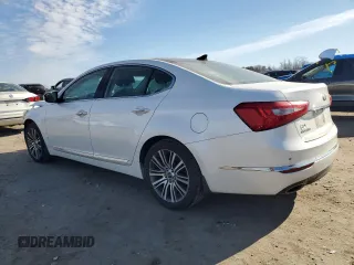 2015 Kia Cadenza Premium with VIN KNALN4D70F5169764, listed as a Copart auction lot 46124985 with 72,884 mi miles and Clean Title. Bid and sale history available at carsss.com. Image 2.