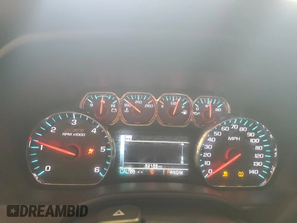 2015 Chevrolet Silverado 1500 LT with VIN 1GCNKREC3FZ433761, listed as a Copart auction lot 49672965 with 52,155 mi miles and Salvage Title. Bid and sale history available at carsss.com. Image 9.