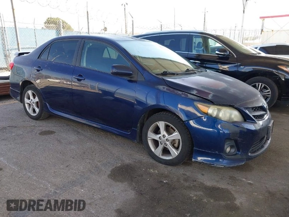 2011 Toyota Corolla L with VIN 2T1BU4EE4BC726722, listed as a IAAI auction lot 41989301 with 142,887 mi miles. Bid and sale history available at carsss.com. Image 1.