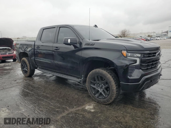 2023 Chevrolet Silverado 1500 LT Trail Boss with VIN 3GCUDFED4PG323090, listed as a Copart auction lot 82374984 with 19,283 mi miles and Salvage Title. Bid and sale history available at DreamBid. Image 4.