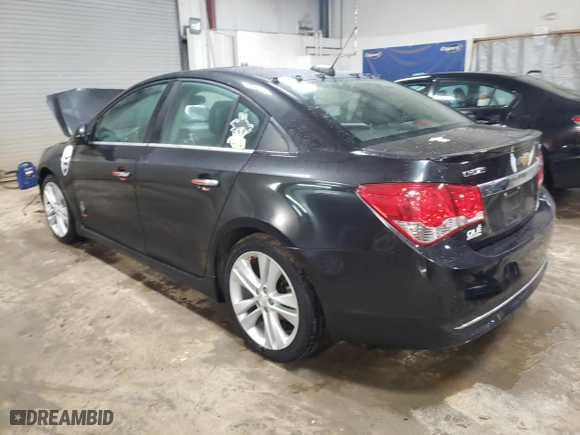2015 Chevrolet Cruze LTZ with VIN 1G1PG5SB6F7276665, listed as a Copart auction lot 43541745 with 124,294 mi miles and Salvage Title. Bid and sale history available at carsss.com. Image 2.