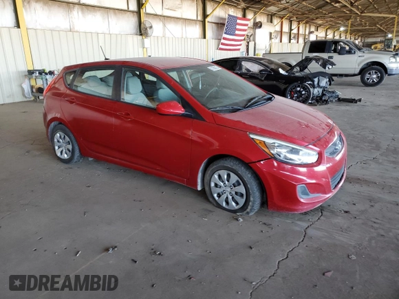 2017 Hyundai Accent SE with VIN KMHCT5AE4HU325763, listed as a Copart auction lot 51358215 with 110,818 mi miles and Clean Title. Bid and sale history available at carsss.com. Image 4.