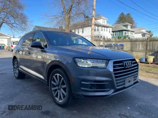2018 Audi Q7 Premium Plus with VIN WA1LAAF74JD045032, listed as a Copart auction lot 50087295 with 140,258 mi miles and Clean Title. Bid and sale history available at carsss.com. Image 1.