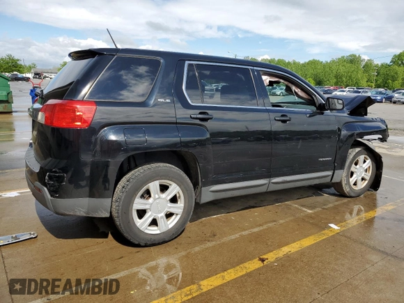 2014 GMC Terrain SLE z VIN 2GKALMEK7E6281813, wystawiony jako Copart lot #55763025 z przebiegiem 115 778 mil mil oraz Szkody całkowita. Historia ofert i sprzedaży dostępna na DreamBid. Obrazek 3.