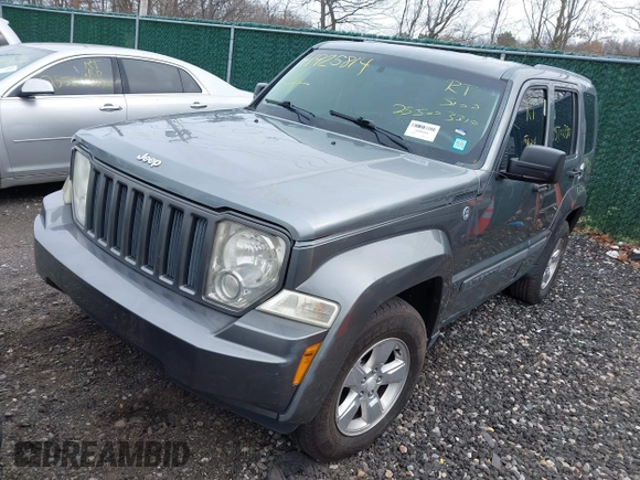 2012 Jeep Liberty Sport with VIN 1C4PJMAKXCW109649, listed as a IAAI auction lot 41925814 with Not Provided miles and . Bid and sale history available at carsss.com. Image 2.