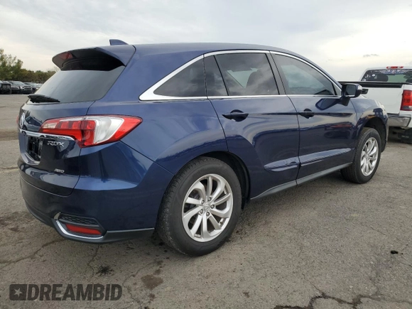 2016 Acura RDX Technology with VIN 5J8TB4H52GL019626, listed as a Copart auction lot 51613425 with 114,003 mi miles and Salvage Title. Bid and sale history available at DreamBid. Image 3.