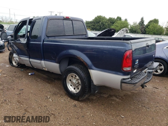2002 Ford F-250 XL z VIN 1FTNX20L32EC44304, wystawiony jako Copart lot #60836194 z przebiegiem Nie podano mil oraz Szkoda całkowita • Salvage title. Historia ofert i sprzedaży dostępna na DreamBid. Obrazek 2.