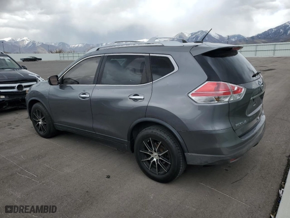 2015 Nissan Rogue SV with VIN KNMAT2MV0FP513701, listed as a Copart auction lot 51383655 with 121,675 mi miles and Clean Title. Bid and sale history available at carsss.com. Image 2.
