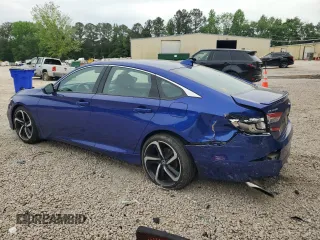 2019 Honda Accord Sport with VIN 1HGCV1F37KA093166, listed as a Copart auction lot 54473235 with 102,640 mi miles and Salvage Title. Bid and sale history available at DreamBid. Image 2.