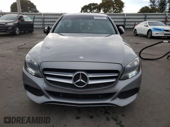 2015 Mercedes-Benz C 300 with VIN 55SWF4JB6FU080798, listed as a Copart auction lot 45738265 with 79,573 mi miles and Salvage Title. Bid and sale history available at DreamBid. Image 5.
