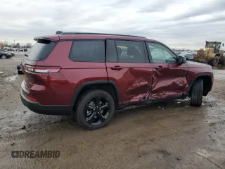 2024 Jeep Grand Cherokee Altitude X with VIN 1C4RJKAG4R8617797, listed as a Copart auction lot 46740925 with 4,524 mi miles and Salvage title. Bid and sale history available at DreamBid. Image 3.