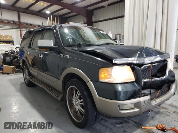 2003 Ford Expedition Eddie Bauer с VIN 1FMFU17L33LC31056, выставлен на аукционе Copart как лот 55680275 с пробегом 124 379 миль миль и Списание • Salvage title. История ставок и продаж доступна на DreamBid. Изображение 4.