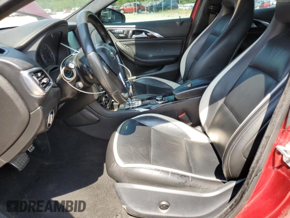 2017 Infiniti QX30 Sport with VIN SJKCH5CP8HA023671, listed as a Copart auction lot 58392695 with 113,602 mi miles and Salvage title. Bid and sale history available at DreamBid. Image 7.