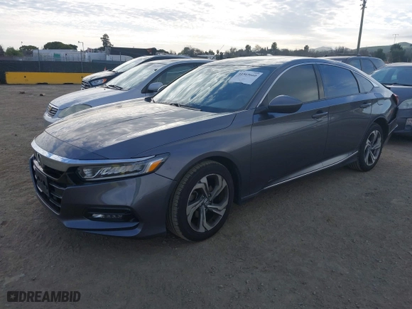 2019 Honda Accord Sedan EX 1.5T with VIN 1HGCV1F43KA155431, listed as a IAAI auction lot 41569660 with 150,456 mi miles. Bid and sale history available at carsss.com. Image 17.