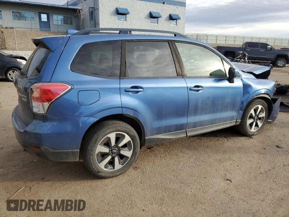 2017 Subaru Forester Premium with VIN JF2SJAEC3HH808193, listed as a Copart auction lot 87382424 with 97,346 mi miles and Salvage Title. Bid and sale history available at DreamBid. Image 3.
