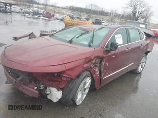 2017 Chevrolet Impala Premier with VIN 1G1145S31HU111893, listed as a IAAI auction lot 41733545 with Not Provided miles and . Bid and sale history available at DreamBid. Image 2.
