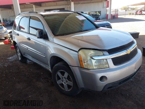 2007 Chevrolet Equinox LS with VIN 2CNDL13F876043786, listed as a IAAI auction lot 41842219 with 158,340 mi miles. Bid and sale history available at carsss.com. Image 1.