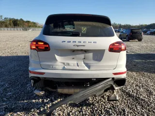 2017 Porsche Cayenne with VIN WP1AA2A23HKA91129, listed as a Copart auction lot 50390065 with 90,435 mi miles and Salvage Title. Bid and sale history available at carsss.com. Image 6.