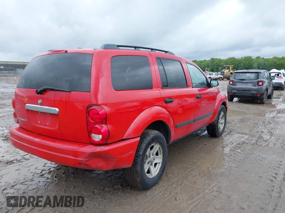2006 Dodge Durango SLT with VIN 1D4HB48N06F135461, listed as a IAAI auction lot 42330637 with 157,205 mi miles and . Bid and sale history available at DreamBid. Image 4.