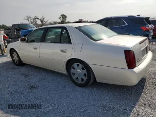 2003 Cadillac DeVille DTS z VIN 1G6KF57933U147843, wystawiony jako Copart lot #55875195 z przebiegiem 160 814 mil mil oraz Szkody całkowita. Historia ofert i sprzedaży dostępna na DreamBid. Obrazek 2.
