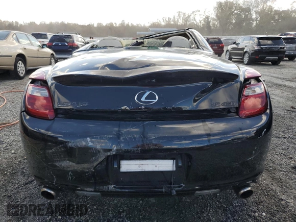 2007 Lexus SC 430 with VIN JTHFN45Y279015959, listed as a Copart auction lot 76269074 with 77,001 mi miles and Non Repairable. Bid and sale history available at DreamBid. Image 6.