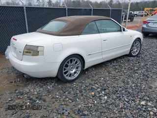 2005 Audi A4 1.8T with VIN WAUBC48H75K021227, listed as a IAAI auction lot 41632055 with 133,681 mi miles. Bid and sale history available at carsss.com. Image 4.