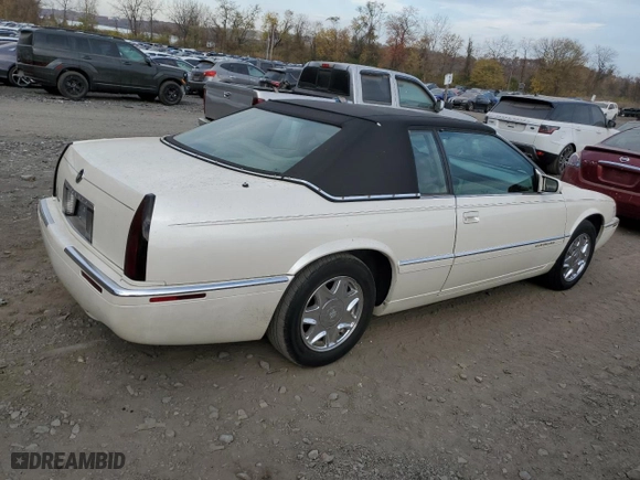 1998 Cadillac Eldorado with VIN 1G6EL12YXWU614693, listed as a Copart auction lot 78612684 with 112,131 mi miles and Clean Title. Bid and sale history available at carsss.com. Image 3.
