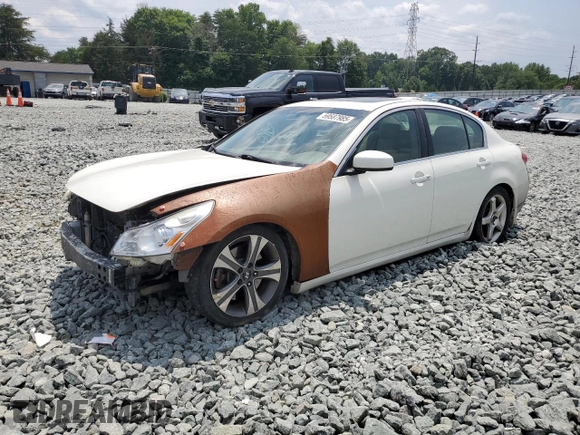 2008 Infiniti G35 Journey with VIN JNKBV61E18M210746, listed as a Copart auction lot 59587985 with 266,221 mi miles and Salvage title. Bid and sale history available at DreamBid. Image 1.